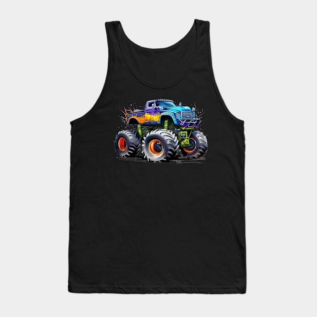 Monster Trucks - CarsAnd Trucks Lover Tank Top by busines_night